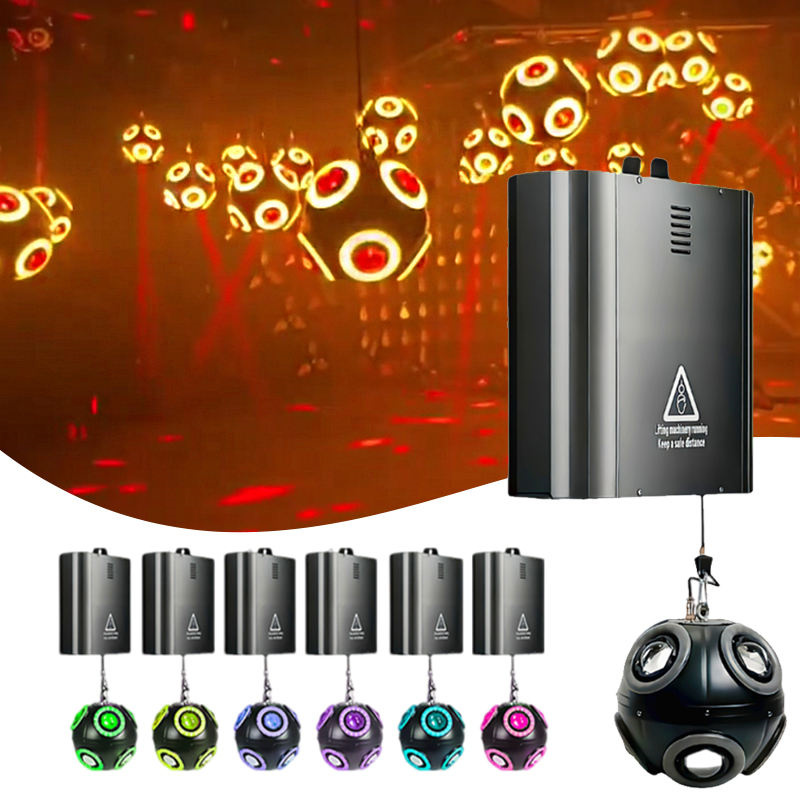 DMX LED Football Kinetic Ball Light For Entertainment Project Engineering